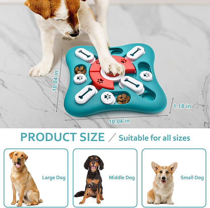 Interactive Dog Puzzle Toys for mental stimulation, IQ training, and enrichment